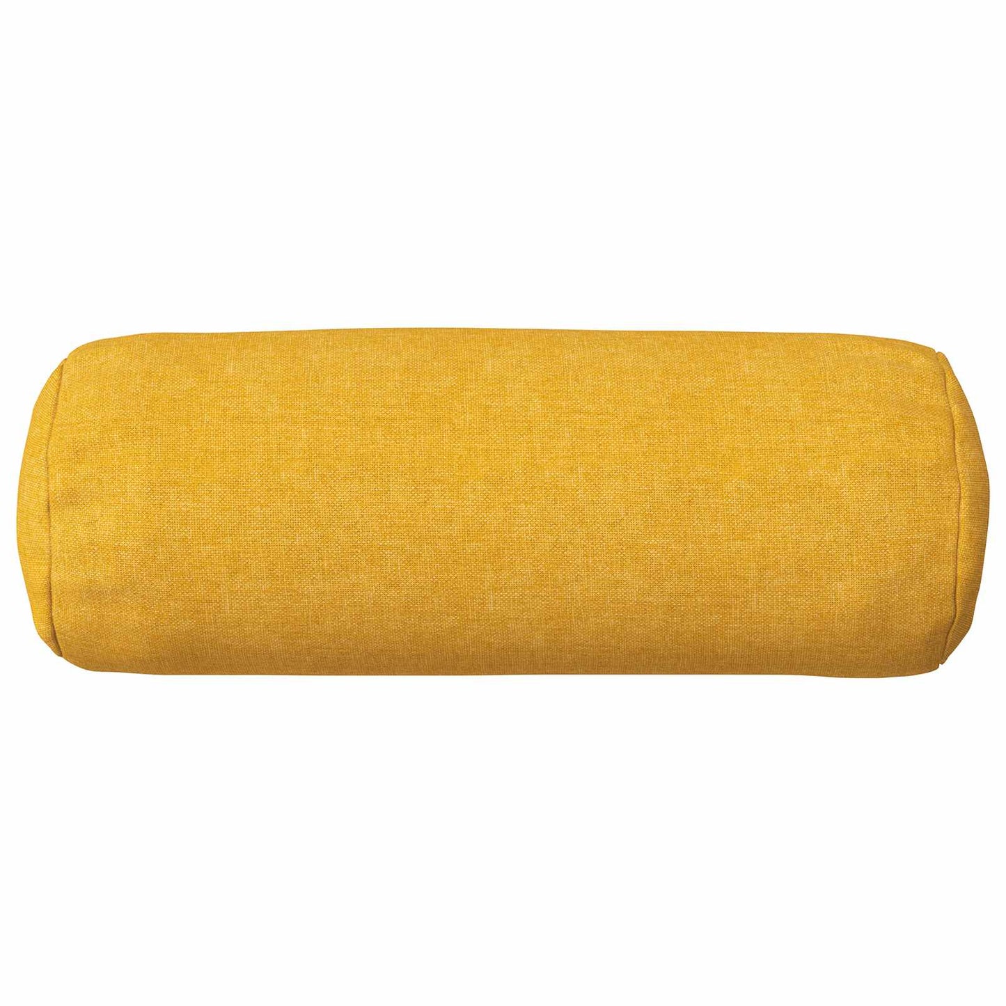 Cushion Cover 6 pcs HEERLEN Light Yellow Ø 15 x 40 cm Fabric