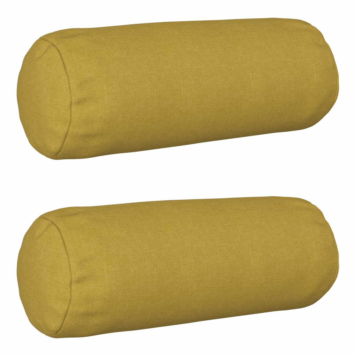 Cushion Cover 2 pcs HEERLEN Light Green Ø 15 x 40 cm Fabric