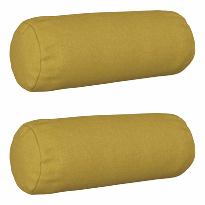 Cushion Cover 2 pcs HEERLEN Light Green Ø 15 x 40 cm Fabric