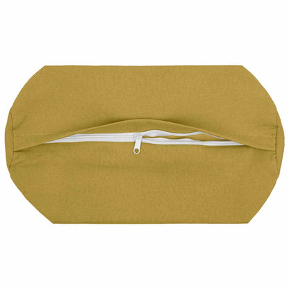Cushion Cover 6 pcs HEERLEN Light Green Ø 15 x 40 cm Fabric