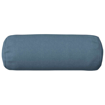 Cushion Cover 6 pcs HEERLEN Jeans Blue Ø 15 x 40 cm Fabric
