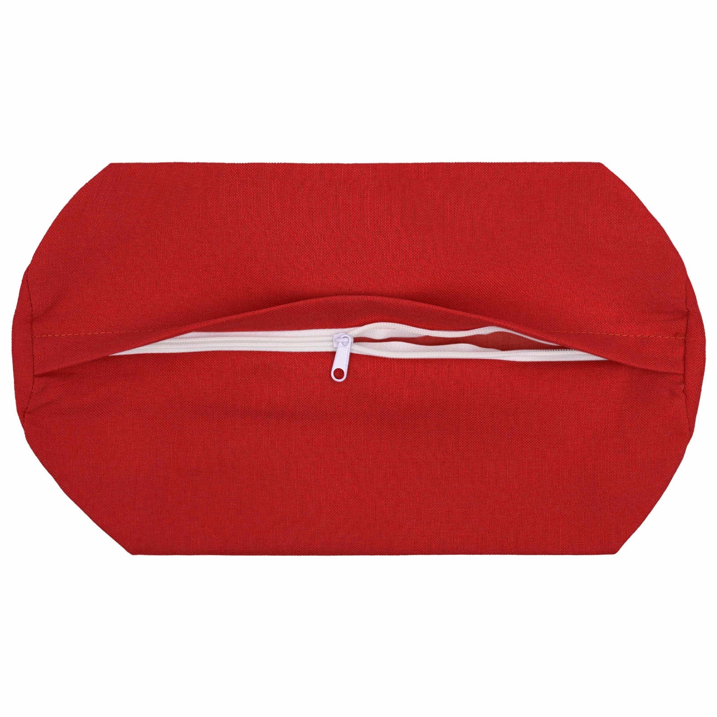 Cushion Cover 6 pcs HEERLEN Red Ø 15 x 40 cm Fabric