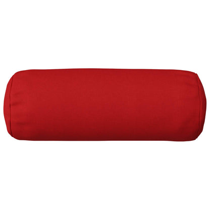 Cushion Cover 6 pcs HEERLEN Red Ø 15 x 40 cm Fabric