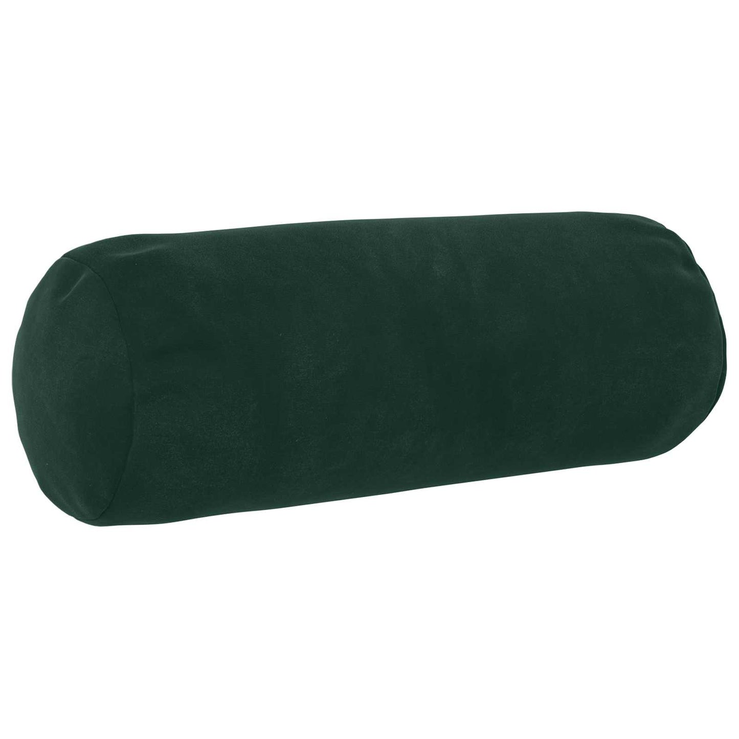 Cushion Cover 2 pcs HEERLEN Dark Green Ø 15 x 40 cm Velvet