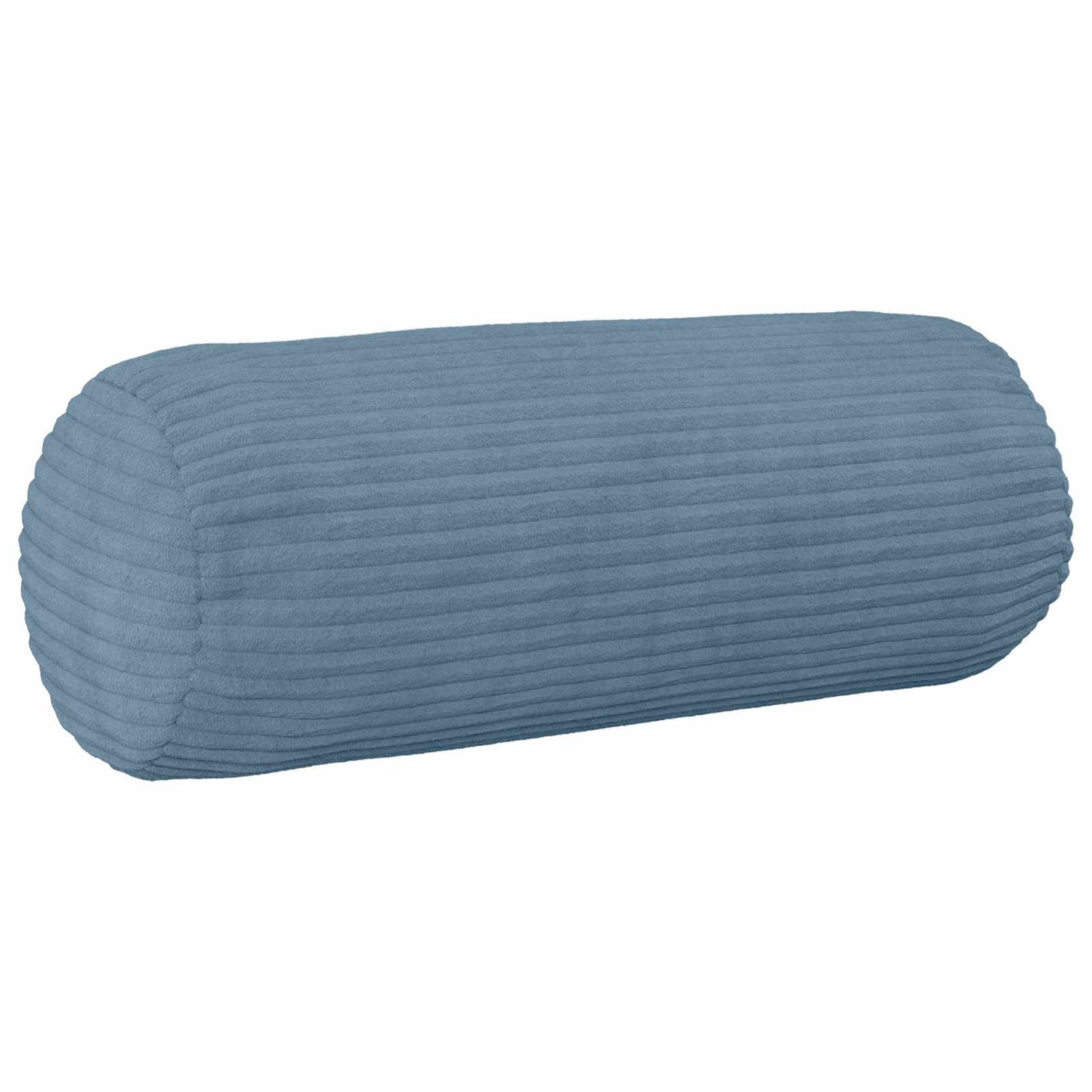 Cushion Cover 2 pcs HEERLEN Blue Ø 15 x 40 cm Corduroy