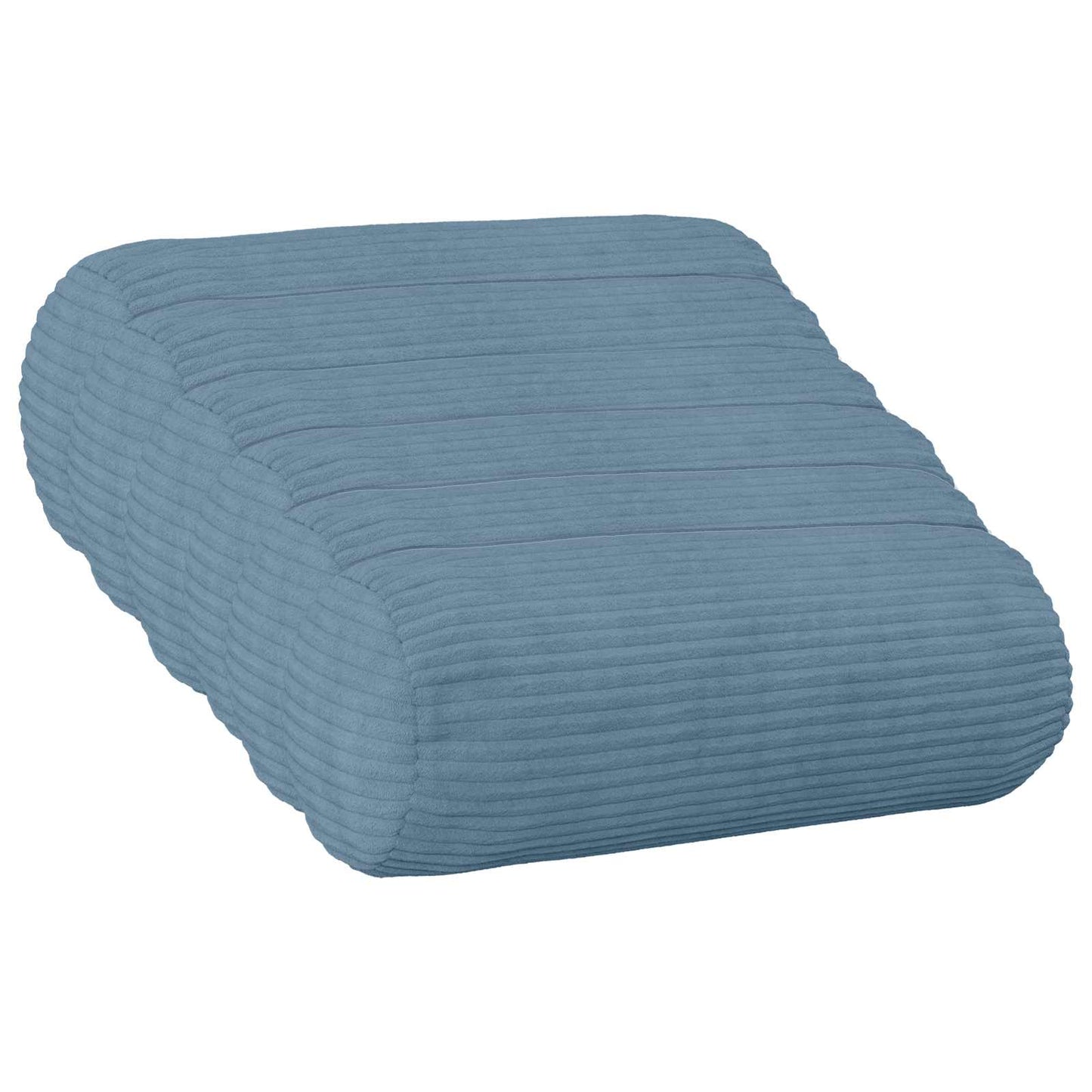 Cushion Cover 6 pcs HEERLEN Blue Ø 15 x 40 cm Corduroy