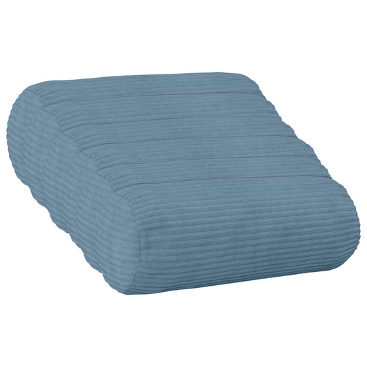 Cushion Cover 6 pcs HEERLEN Blue Ø 15 x 40 cm Corduroy
