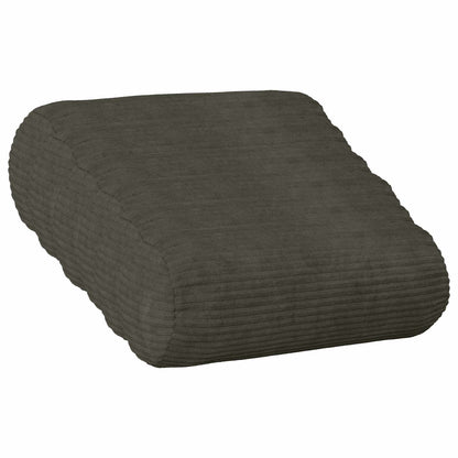 Cushion Cover 6 pcs HEERLEN Anthracite Ø 15 x 40 cm Corduroy