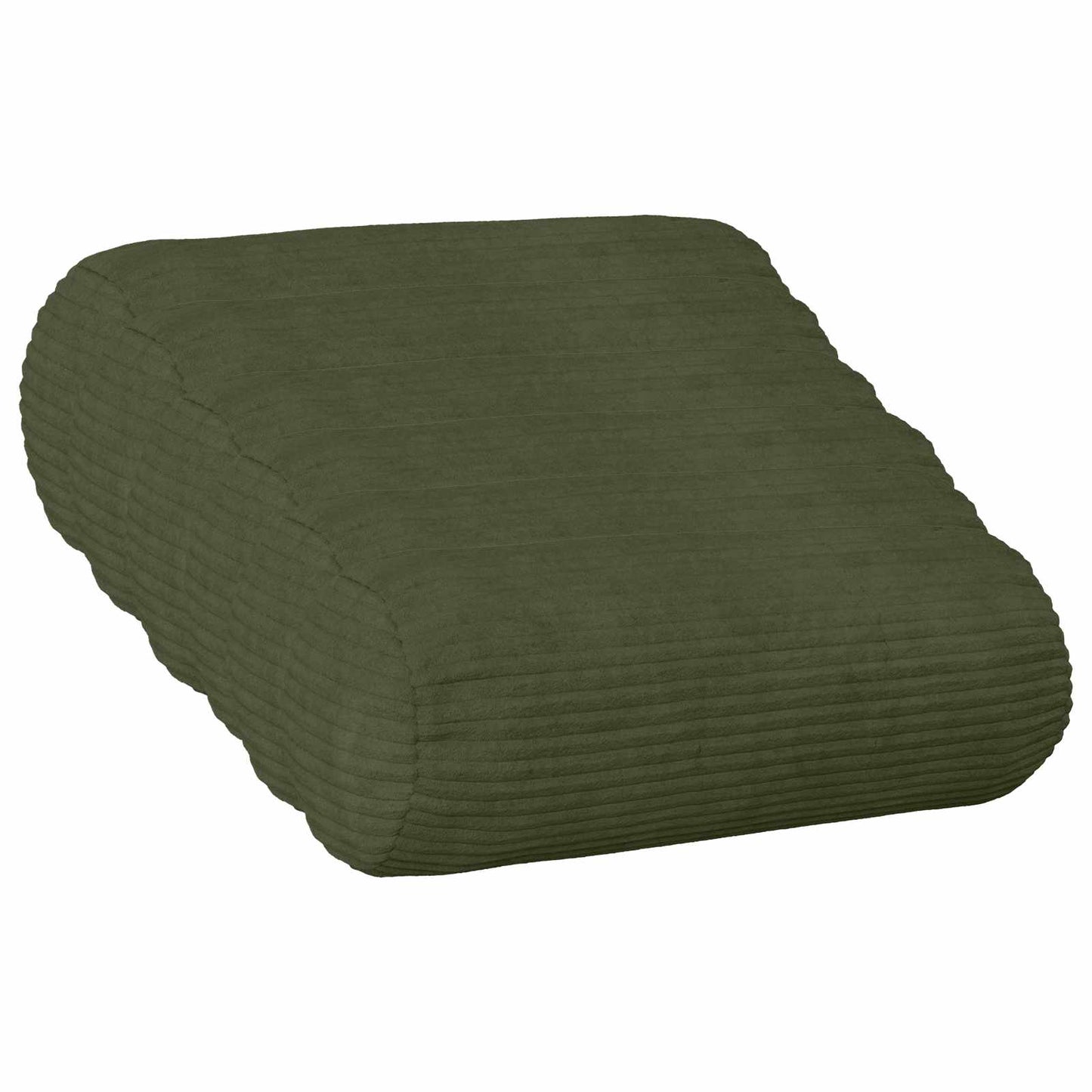 Cushion Cover 6 pcs HEERLEN Green Ø 15 x 40 cm Corduroy