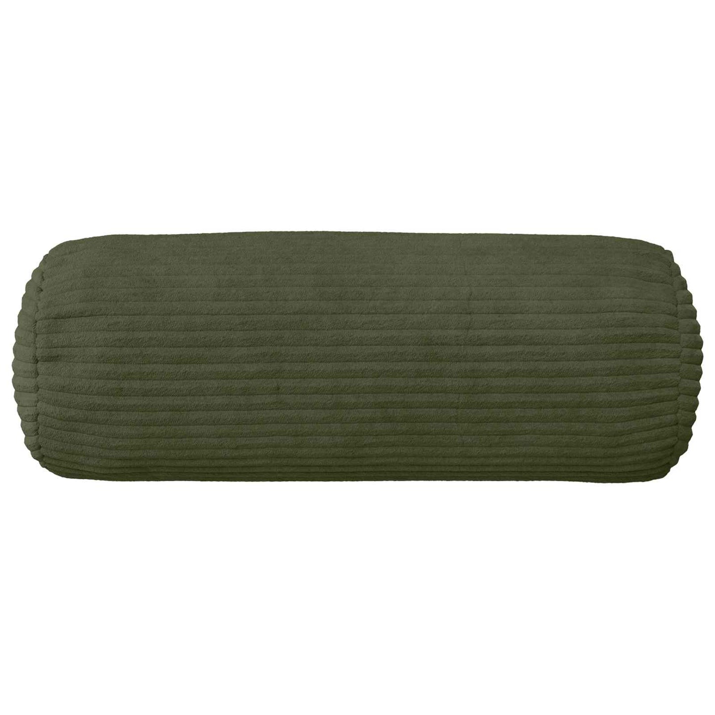 Cushion Cover 6 pcs HEERLEN Green Ø 15 x 40 cm Corduroy