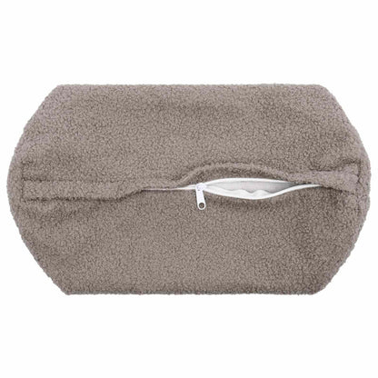 Cushion Cover 2 pcs HEERLEN Light Grey Ø 15 x 40 cm Bouclé