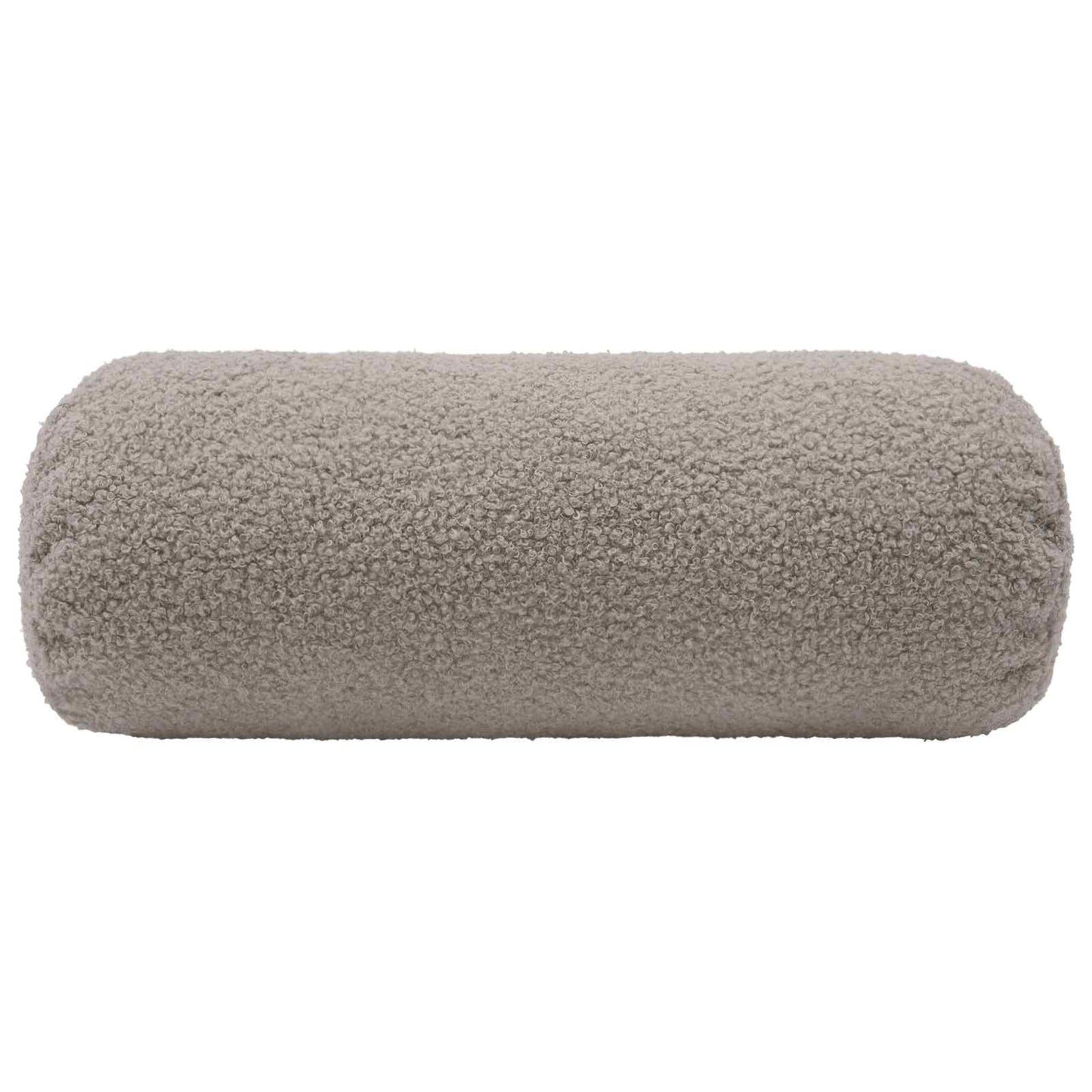 Cushion Cover 2 pcs HEERLEN Light Grey Ø 15 x 40 cm Bouclé