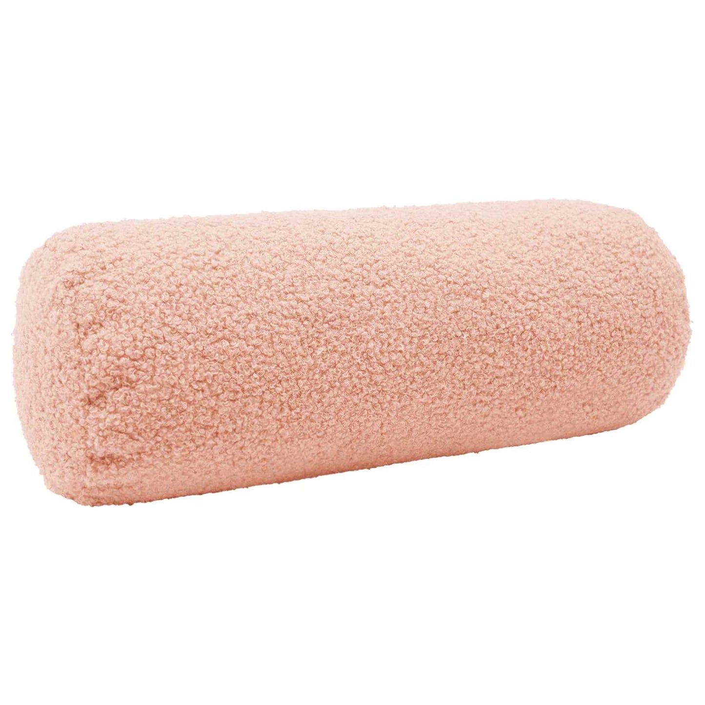 Cushion Cover 6 pcs HEERLEN Pink Ø 15 x 40 cm Bouclé