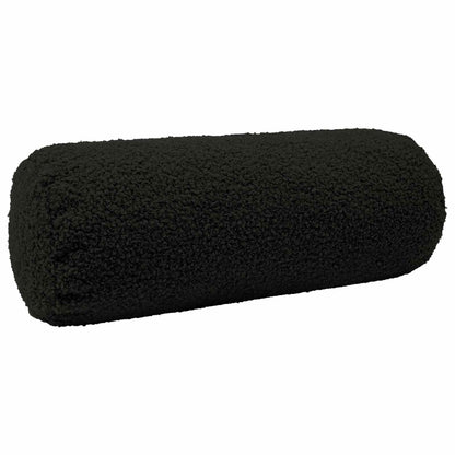 Cushion Cover 2 pcs HEERLEN Black Ø 15 x 40 cm Bouclé