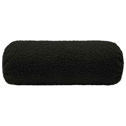 Cushion Cover 2 pcs HEERLEN Black Ø 15 x 40 cm Bouclé