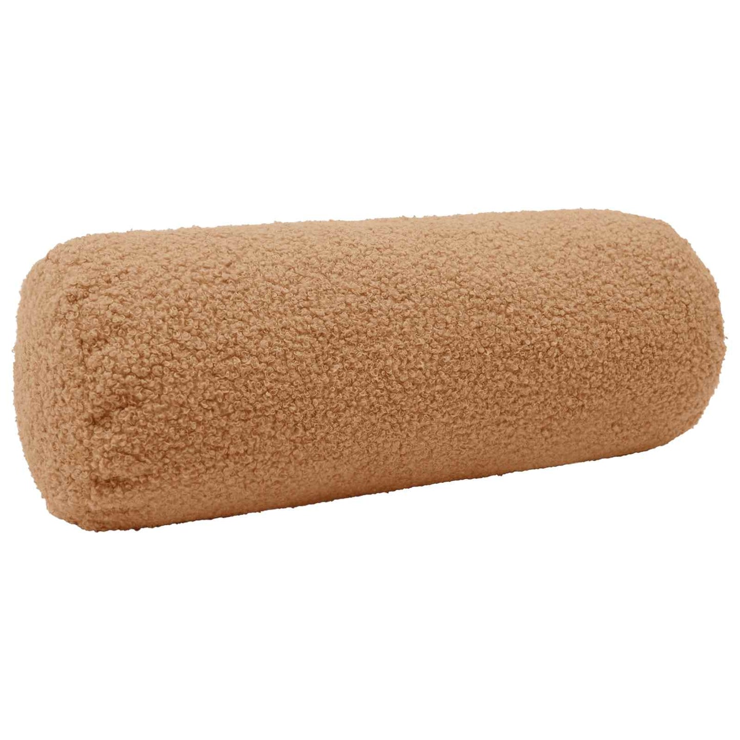 Cushion Cover 6 pcs HEERLEN Beige Ø 15 x 40 cm Bouclé