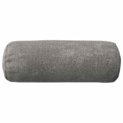 Cushion Cover 6 pcs HEERLEN Dark Grey Ø 15 x 40 cm