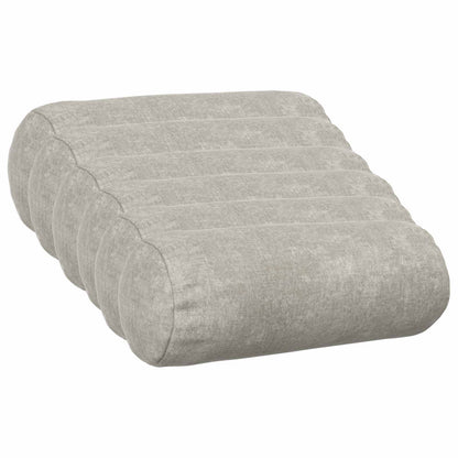 Cushion Cover 6 pcs HEERLEN Light Grey Ø 15 x 40 cm