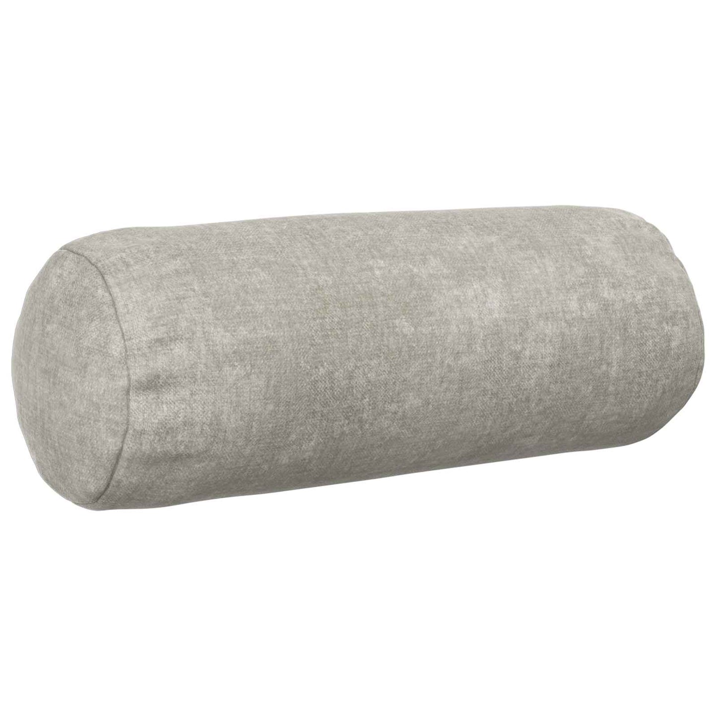 Cushion Cover 6 pcs HEERLEN Light Grey Ø 15 x 40 cm