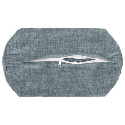 Cushion Cover 6 pcs HEERLEN Light Blue Ø 15 x 40 cm