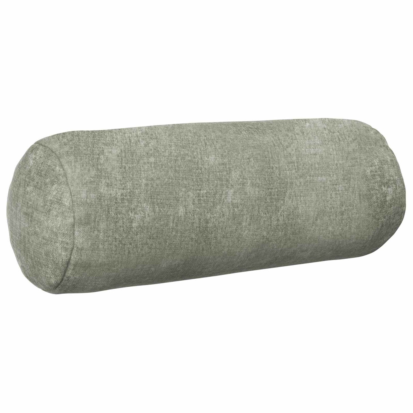Cushion Cover 6 pcs HEERLEN Green Ø 15 x 40 cm Chenille Fabric