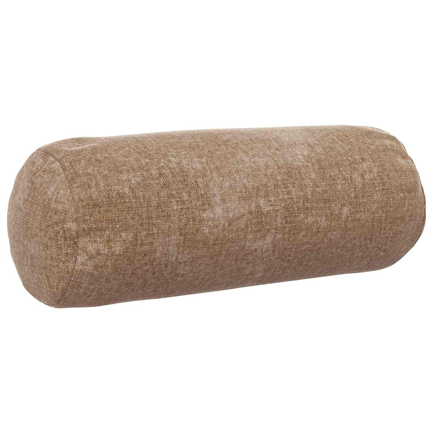 Cushion Cover 6 pcs HEERLEN Brown Ø 15 x 40 cm Chenille Fabric
