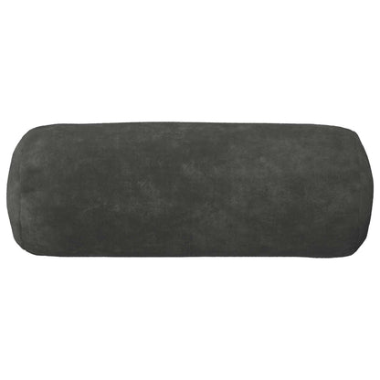 Cushion Cover 6 pcs HEERLEN Anthracite Ø 15 x 40 cm