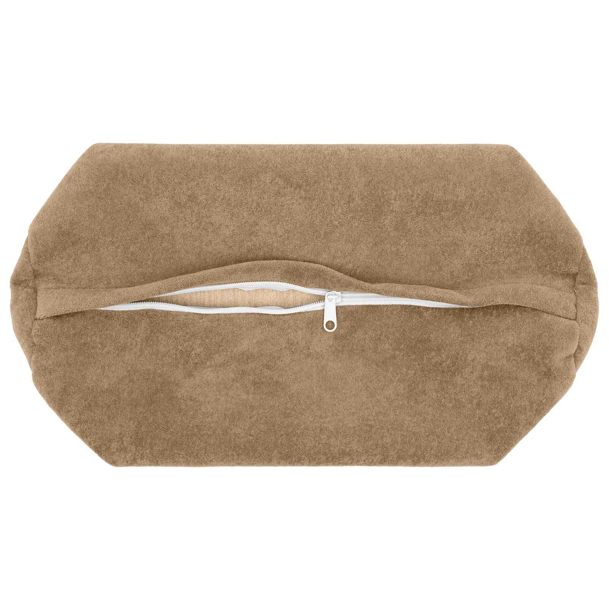 Cushion Cover 2 pcs HEERLEN Taupe Ø 15 x 40 cm