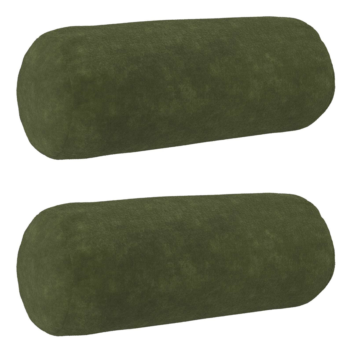 Cushion Cover 2 pcs HEERLEN Green Ø 15 x 40 cm