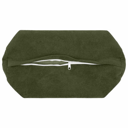 Cushion Cover 6 pcs HEERLEN Green Ø 15 x 40 cm
