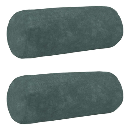 Cushion Cover 2 pcs HEERLEN Sea Blue Ø 15 x 40 cm