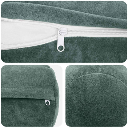 Cushion Cover 6 pcs HEERLEN Sea Blue Ø 15 x 40 cm