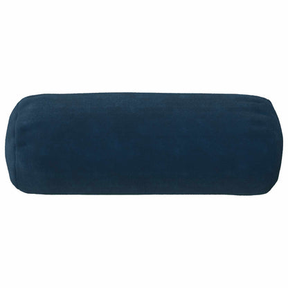 Cushion Cover 2 pcs HEERLEN Blue Ø 15 x 40 cm Microfiber Fleece
