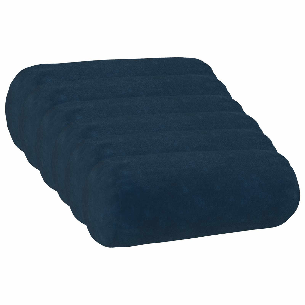 Cushion Cover 6 pcs HEERLEN Blue Ø 15 x 40 cm Microfiber Fleece
