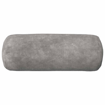 Cushion Cover 2 pcs HEERLEN Light Grey Ø 15 x 40 cm