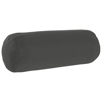 Cushion Cover 2 pcs HEERLEN Anthracite Ø 15 x 40 cm Polyester