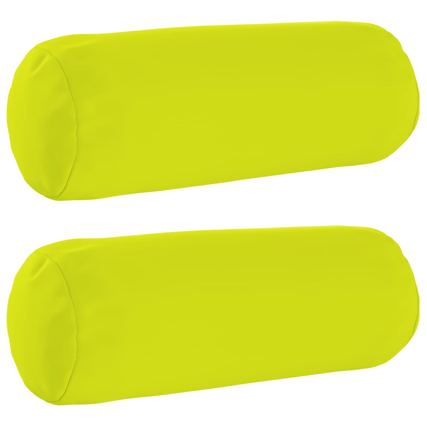 Cushion Cover 2 pcs HEERLEN Bright Green Ø 15 x 40 cm Polyester