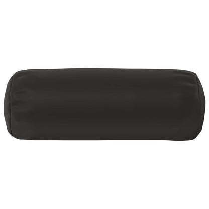Cushion Cover 2 pcs HEERLEN Black Ø 15 x 40 cm Polyester