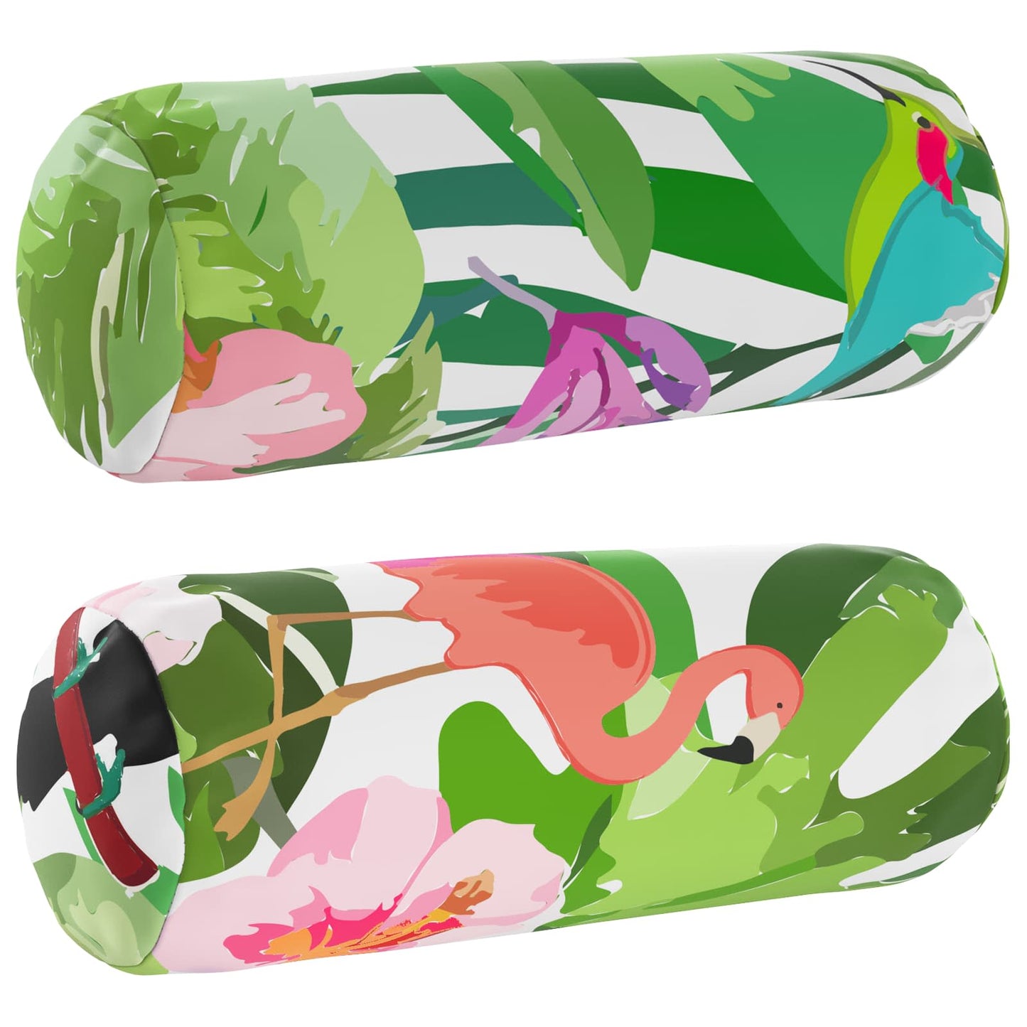 Cushion Cover 2 pcs HEERLEN Multicolour Ø 15 x 40 cm Polyester