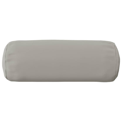 Cushion Cover 6 pcs HEERLEN Grey Ø 15 x 40 cm Polyester