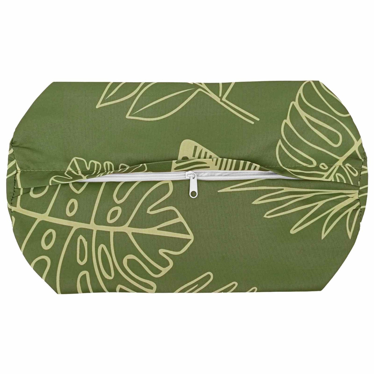 Cushion Cover 6 pcs HEERLEN Leaf Design Ø 15 x 40 cm Polyester