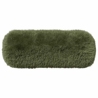 Cushion Cover 2 pcs HEERLEN Green Ø 15 x 40 cm PV Fleece