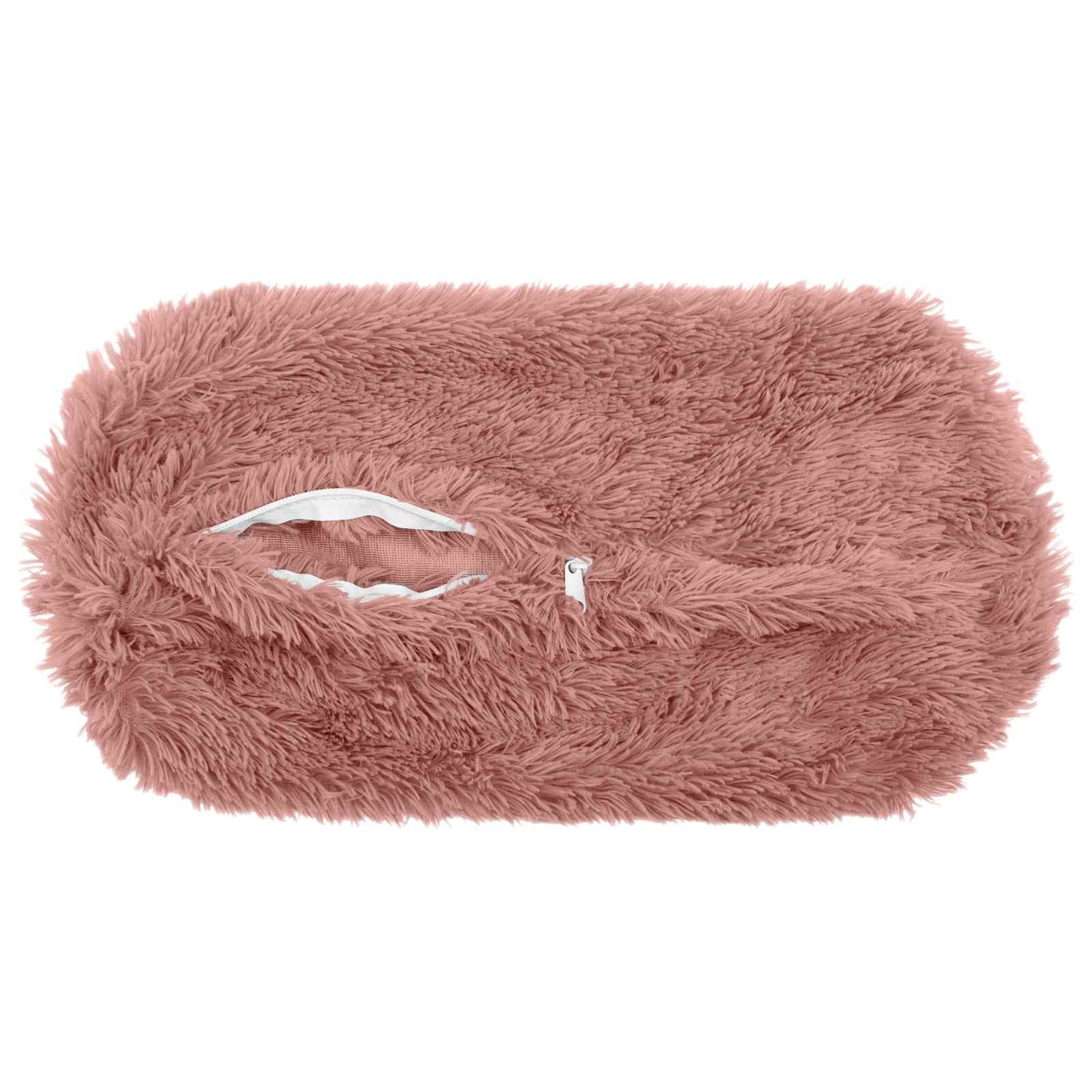 Cushion Cover 2 pcs HEERLEN Pink Ø 15 x 40 cm PV Fleece
