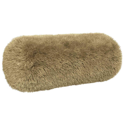 Cushion Cover 2 pcs HEERLEN Light Green Ø 15 x 40 cm PV Fleece