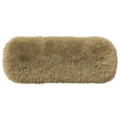 Cushion Cover 2 pcs HEERLEN Light Green Ø 15 x 40 cm PV Fleece
