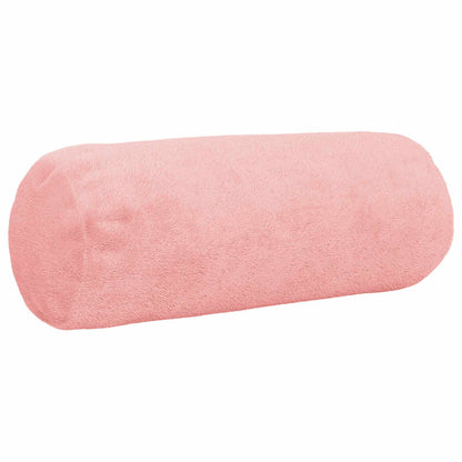 Cushion Cover 6 pcs HEERLEN Pink Ø 15 x 40 cm Flannel