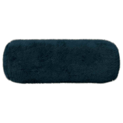 Cushion Cover 2 pcs HEERLEN Navy Blue Ø 15 x 40 cm