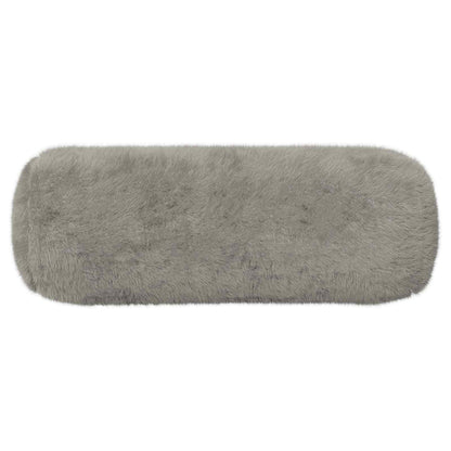 Cushion Cover 2 pcs HEERLEN Light Grey Ø 15 x 40 cm