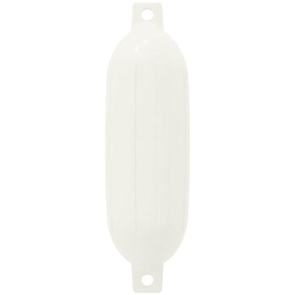 Boat Fenders 2 pcs Ø 11 x 40 cm White PVC