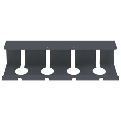 Under Desk Cable Management Tray 2 pcs Anthracite